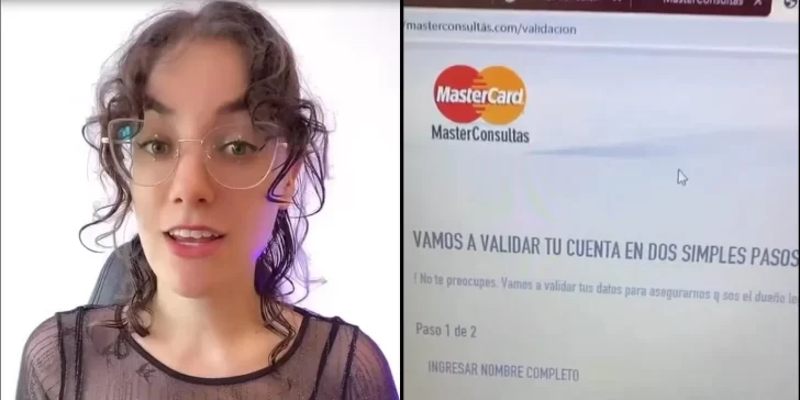 Una influencer alertó por una peligrosa estafa a clientes de Mastercard