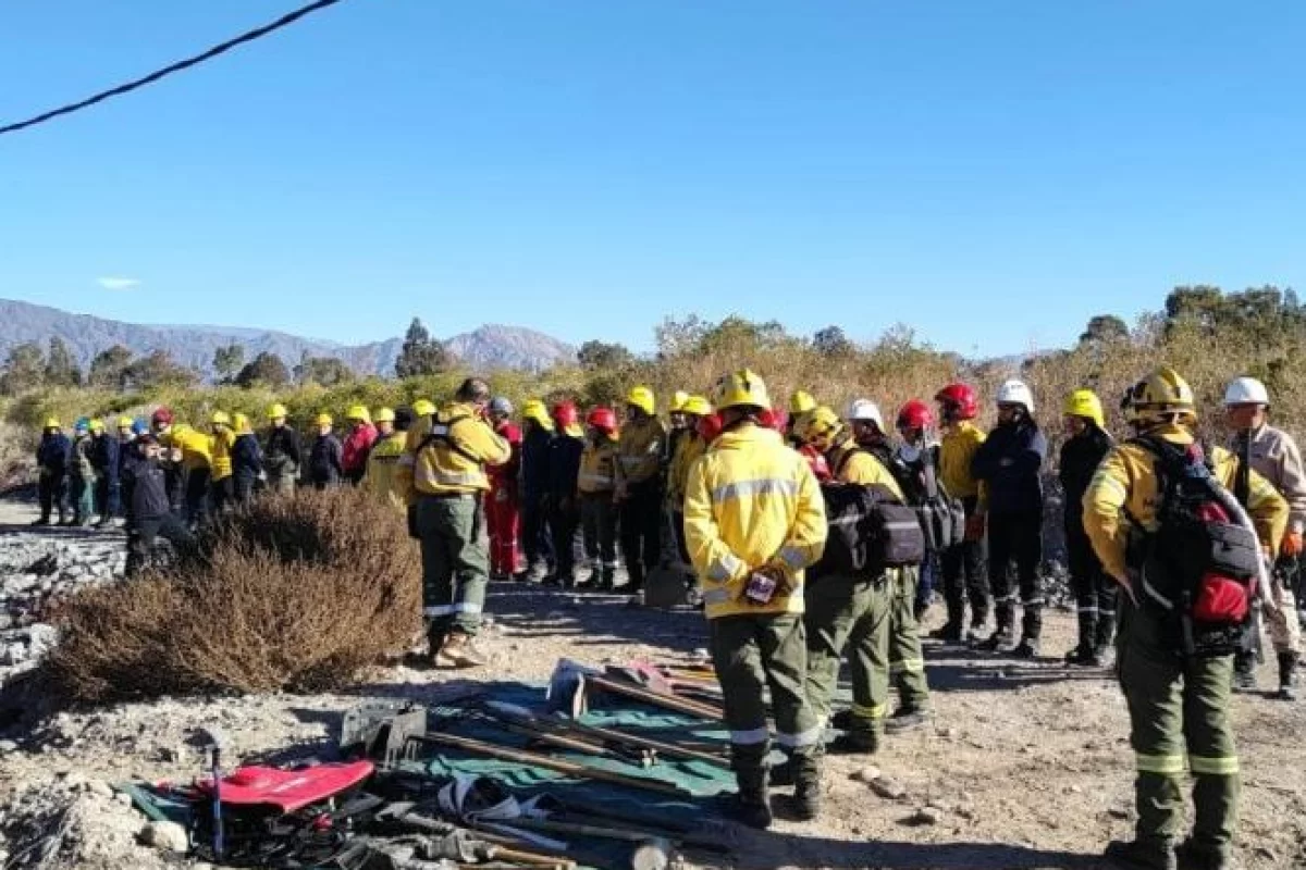 Capacitación para brigadistas Diario de Cuyo