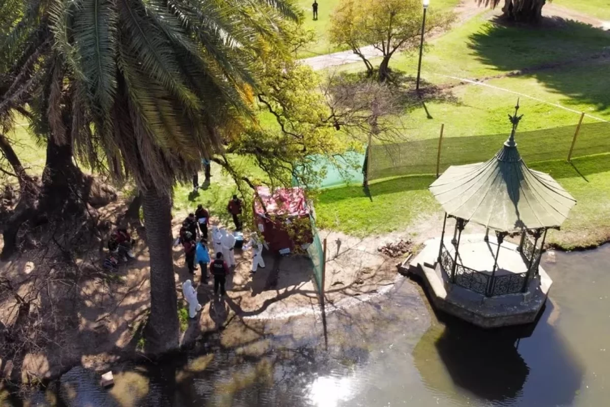 Hombre hallado muerto en el lago de Palermo qué reveló la autopsia