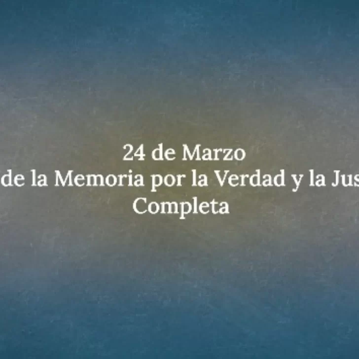 Memoria Verdad Y Justicia Completa El Gobierno Difundi Un Video