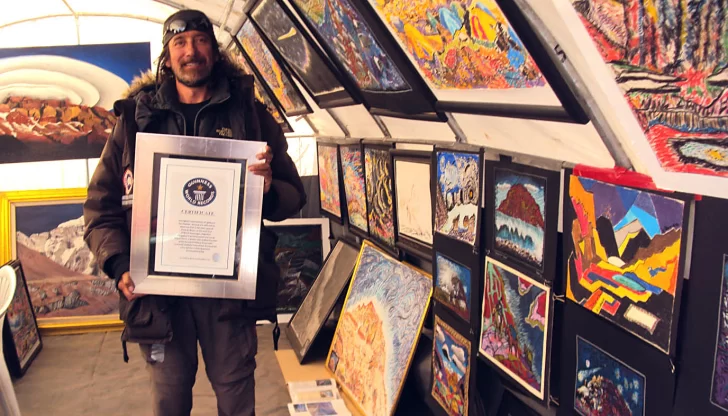 Arte con Record Guinness
