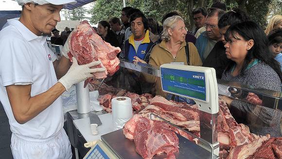 Nueva caída en el consumo de carne