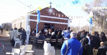 Abrieron la capilla que nació de dos tragedias