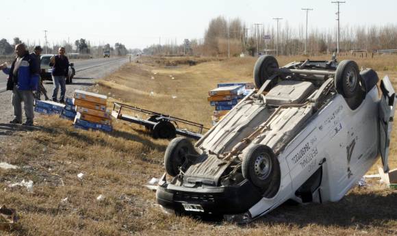 Casi una tragedia en ruta 40