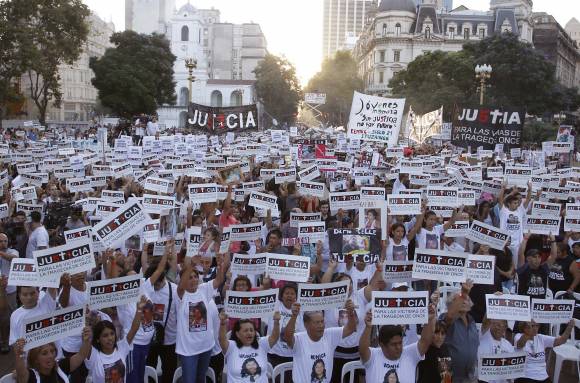 Duro discurso en el acto por la tragedia de Once