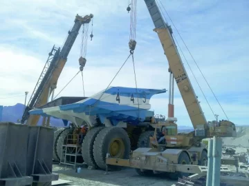 Camiones gigantes con un toque argentino