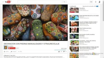 Decoración con piedras, manualidades y reciclaje