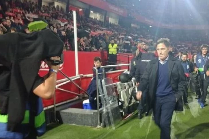 El Toto Berizzo volvió a dirigir al Sevilla tras la operación de cáncer