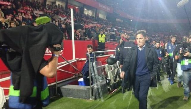 El Toto Berizzo volvió a dirigir al Sevilla tras la operación de cáncer