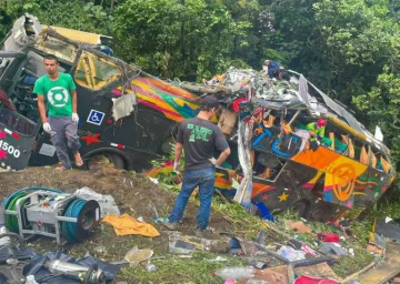 Al menos 19 muertos en un accidente en Brasil