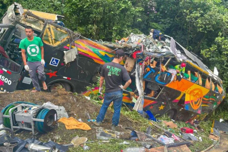 Al menos 19 muertos en un accidente en Brasil