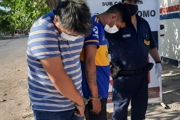 Dos presuntos asaltantes caen por dos atracos