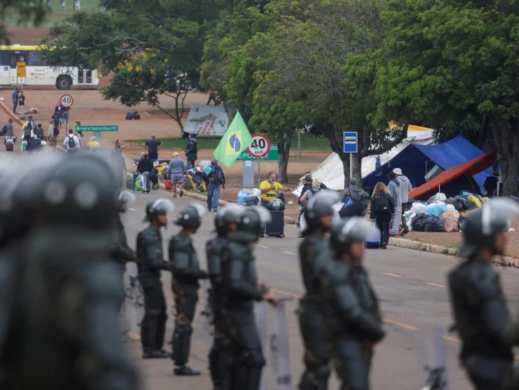 Los tres poderes de Brasil se unen para repudiar los ‘actos terroristas’