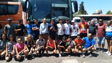 La Selección viajó rumbo a Buenos Aires