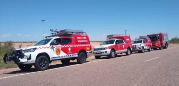 Incendios en Corrientes: la ayuda sanjuanina, con más de 50 profesionales, autobombas y equipos