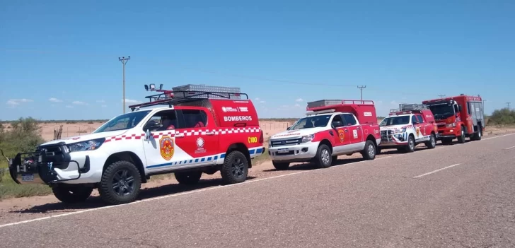 Incendios en Corrientes: la ayuda sanjuanina, con más de 50 profesionales, autobombas y equipos