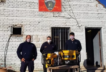 Donaciones para bomberos