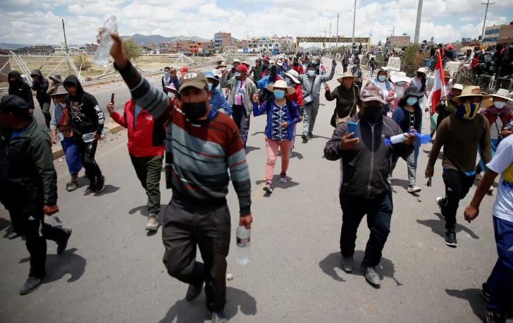 Día D para las protestas en Perú