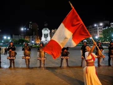 La Policía intenta frenar las marchas a Lima