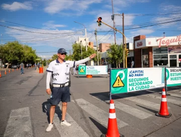 Repavimentación: se podrá usar la Central, pero a no más de 20 km/h