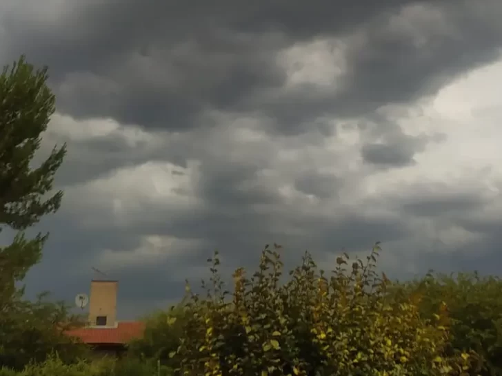 Emitieron un nuevo alerta por fuertes tormentas en 6 departamentos de San Juan