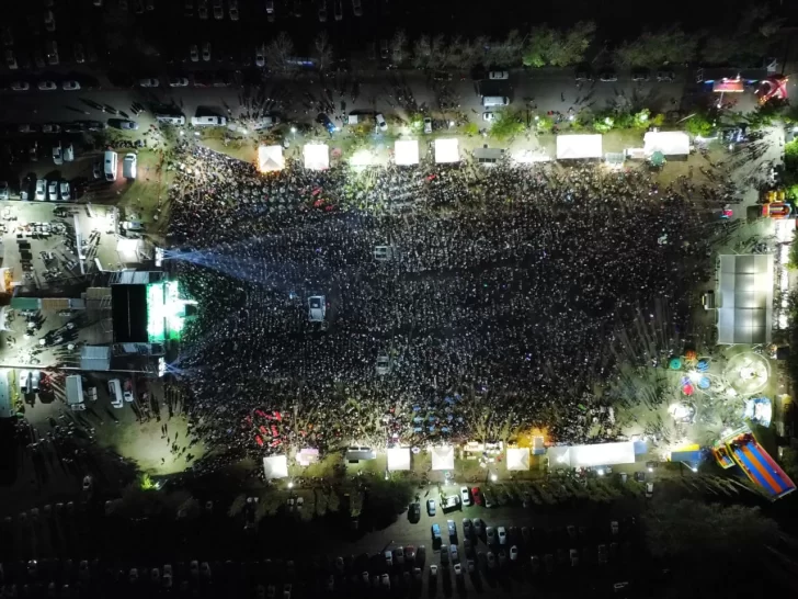 [FOTOS] Una multitud vibró con el regreso de la Fiesta de Ullum y su Espejo