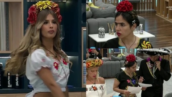 Gran Hermano tuvo fiesta mexicana y Romina sorprendió con su look de Frida Kahlo