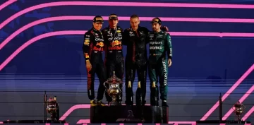 Red Bull vuela en Bahréin: Verstappen y “Checo” Pérez firman el 1-2 cortados del pelotón