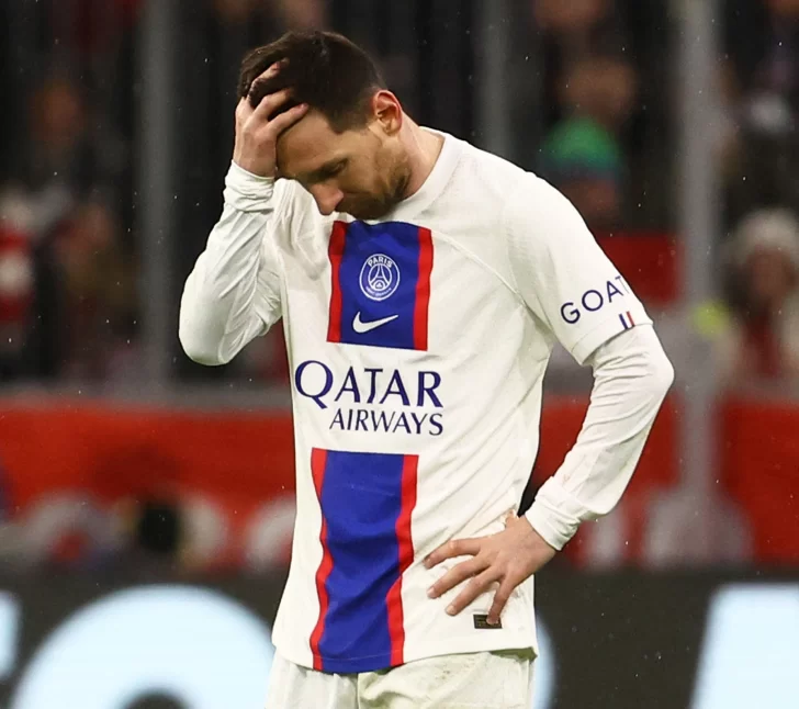 Nueva frustración de Messi y PSG