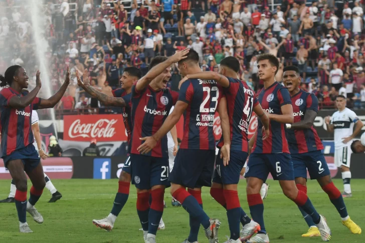 San Lorenzo, solo en la punta