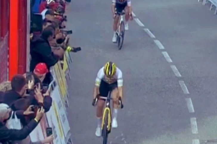 Roglic batió a Evenepoel