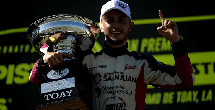 Tobías se quedó con todo en el Pista