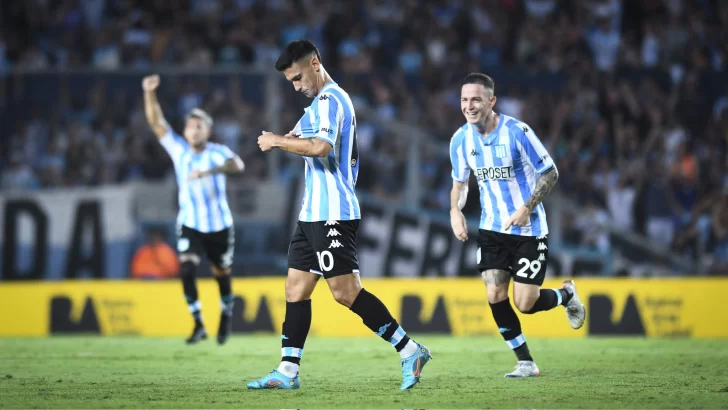 Racing le sacó el invicto a Lanús