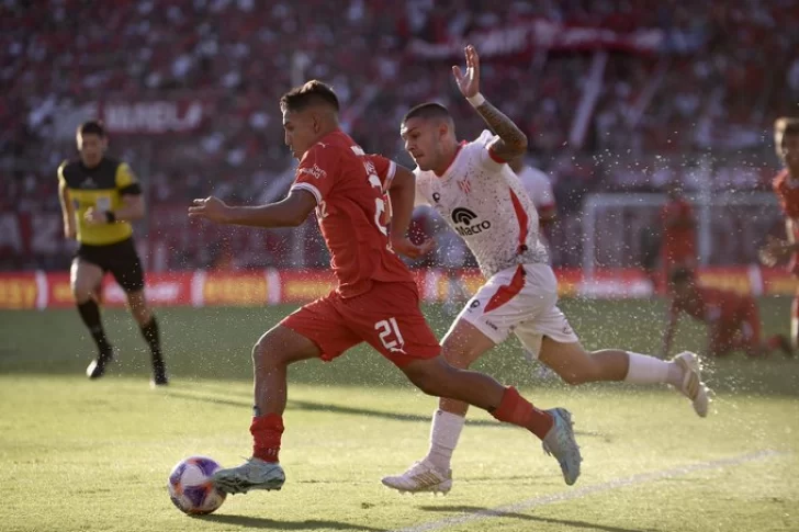 Con Matías Giménez como titular, Independiente empató con Instituto