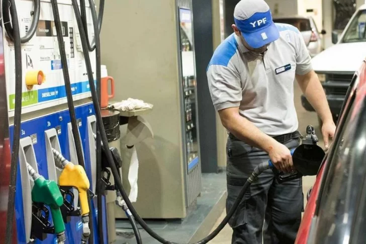 YPF aumentará 3,8% el precio de sus combustibles a partir de este jueves