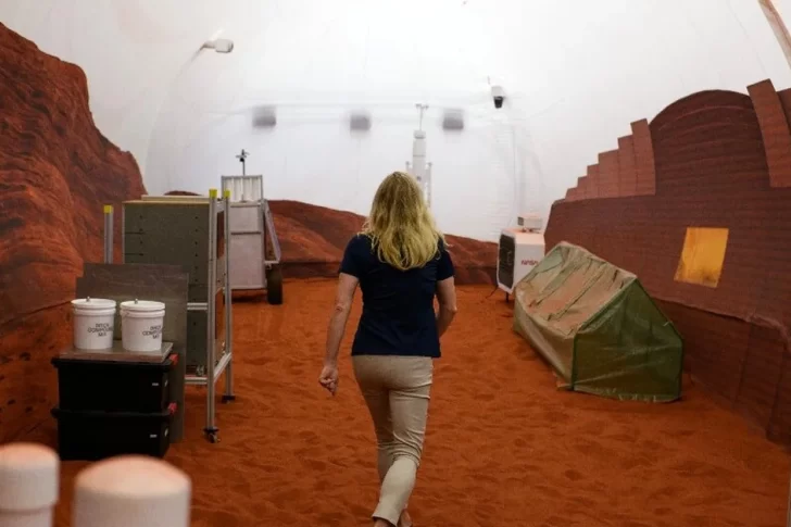 La NASA creó con impresora 3D una casa para simular la vida en Marte