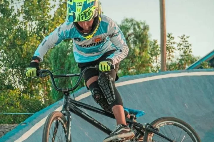 El Sanjuanino de BMX encara la tercera fecha