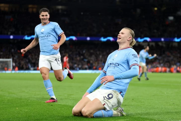 Manchester City e Inter sacaron ventaja en los cuartos de final