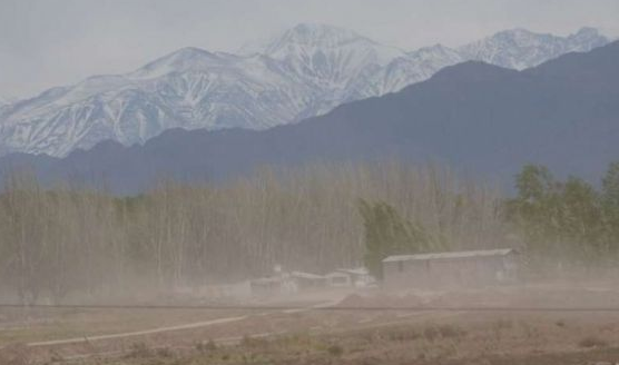 Las alertas por viento Zonda que rigen para San Juan este sábado