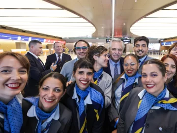 Alberto inauguró la nueva terminal en Ezeiza