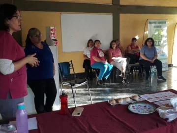 Una charla saludable con los vecinos del Valle