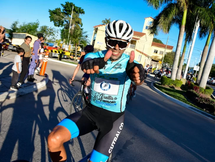 Laureano Rosas le dio a Gremios por el Deporte su primera carrera UCI