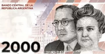 Entra a la cancha el billete de $2.000