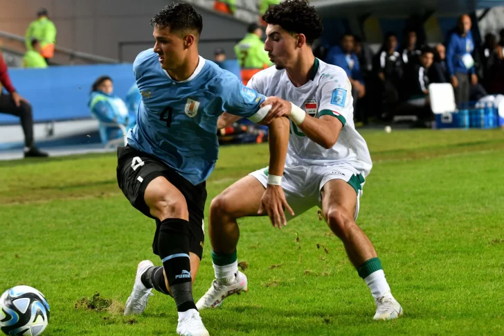 Uruguay fue contundente y goleó a Irak por 4 a 0