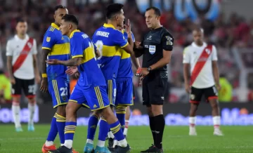 Darío Herrera fue parado tras su arbitraje en el Superclásico