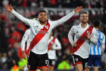 Fiesta en el Monumental: River festejó el campeonato con una victoria ante Racing