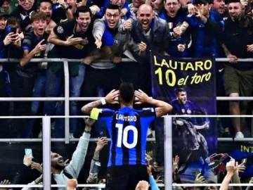 Lautaro Martínez liquidó la serie frente al Milan y el Inter es el primer finalista