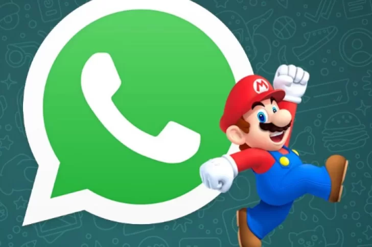 WhatsApp estrena su ‘modo Mario Bros’: cómo se puede activar la opción en la app