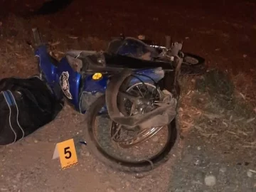 Confirman que el motociclista fallecido en 9 de Julio se accidentó solo