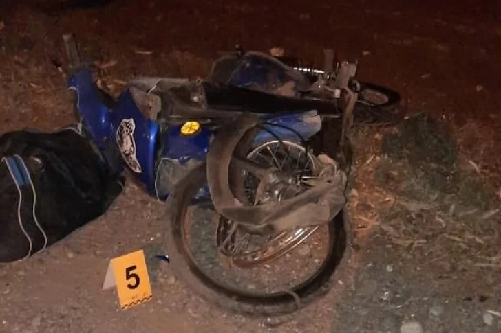 Confirman que el motociclista fallecido en 9 de Julio se accidentó solo